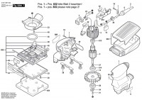 Bosch 3 601 B97 003 Gss 140 A Orbital Sander 230 V / Eu Spare Parts